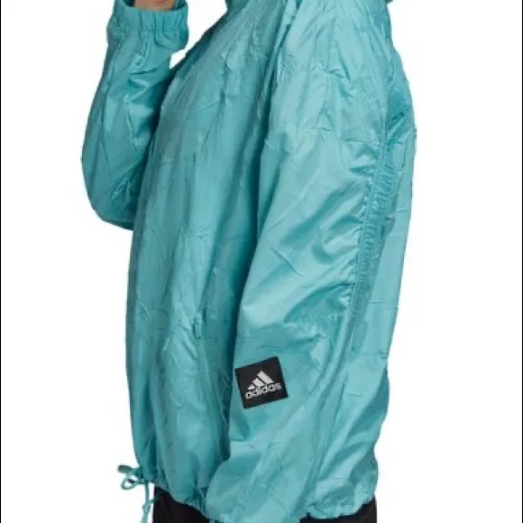NWT Adidas W.N.D Primeblue Hooded Jacket Lightweight Windbreaker