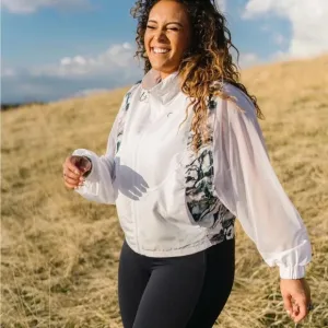 Nwt Zyia Active Marble Mesh Jacket