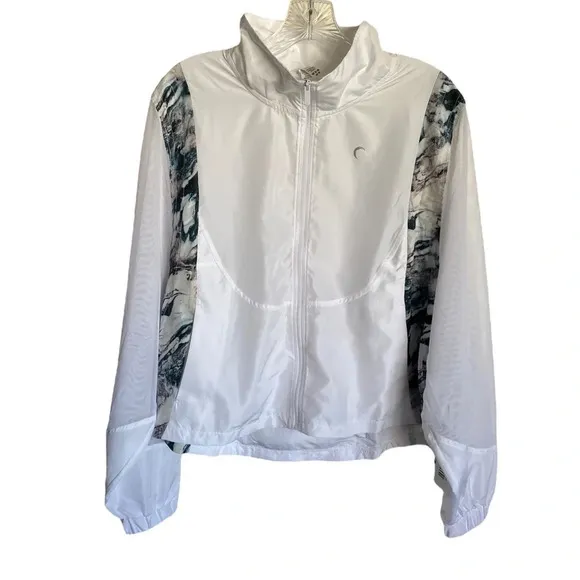 Nwt Zyia Active Marble Mesh Jacket