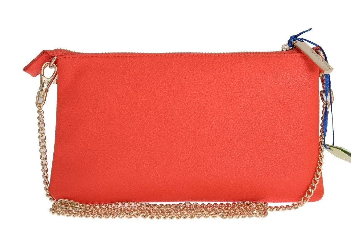 Orange Handbag Shoulder Bag Clutch Bag for Women