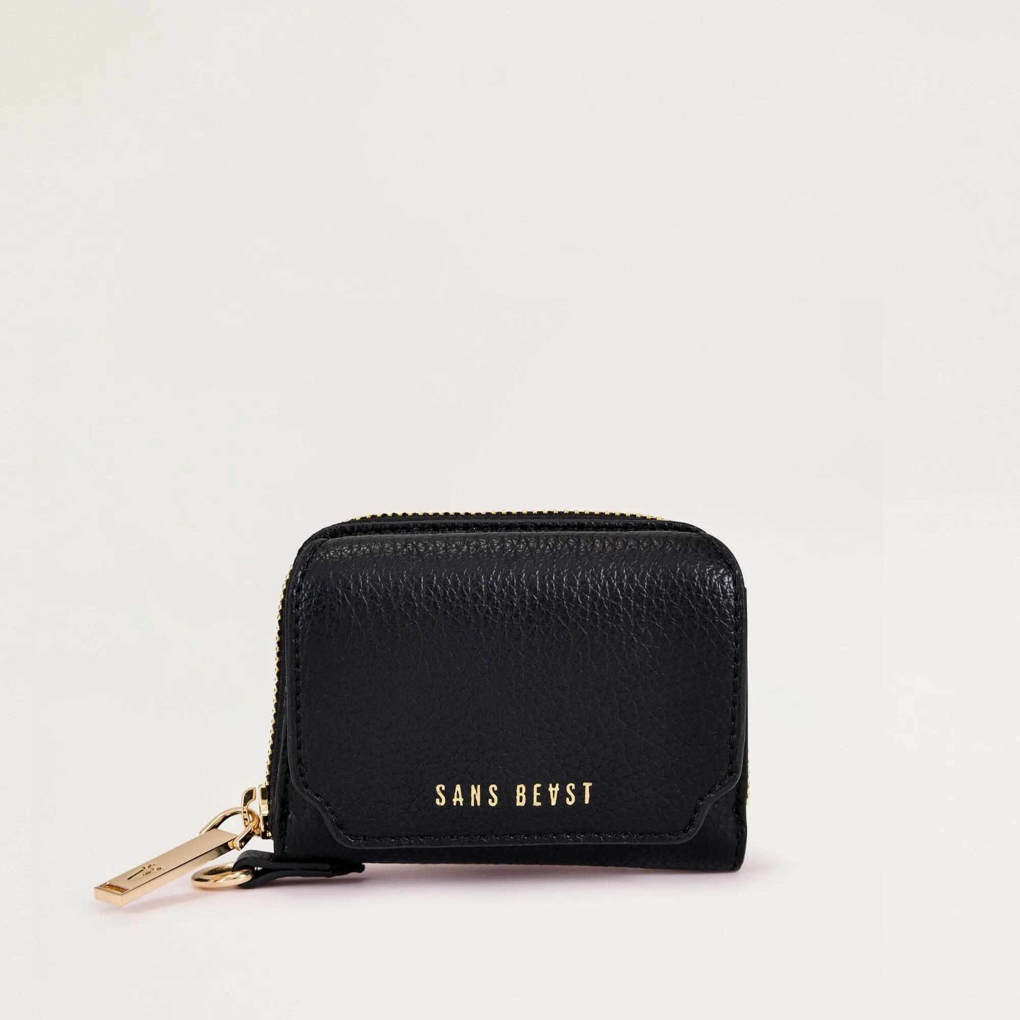 Orbit - Compact Zip Wallet - Noir