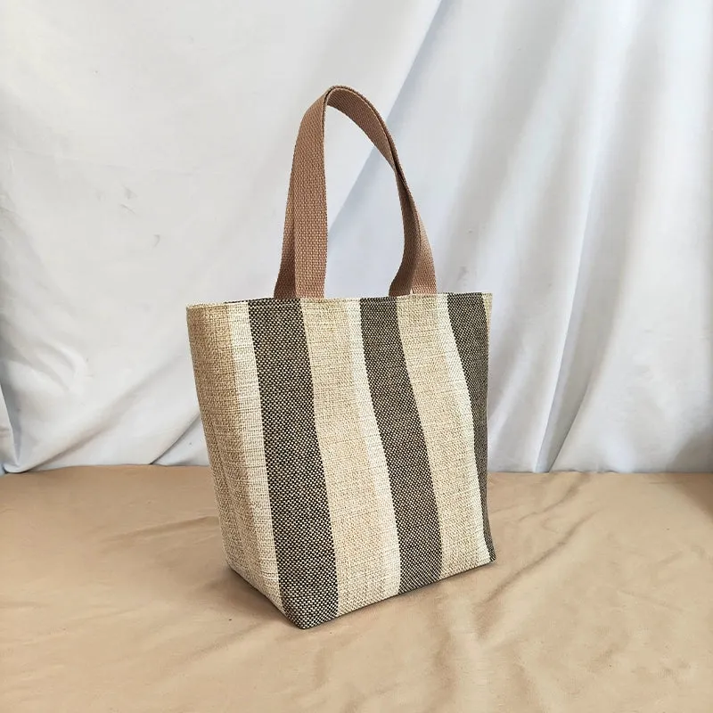 Original New Arrival Cotton and Linen School Women's Handbag