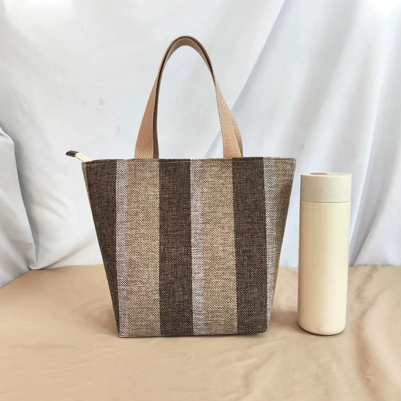 Original New Arrival Cotton and Linen School Women's Handbag