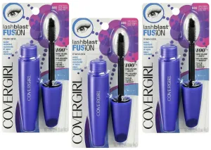 Pack of 2CoverGirl Lashblast Fusion Mascara Water Resistant,  Very Black 885