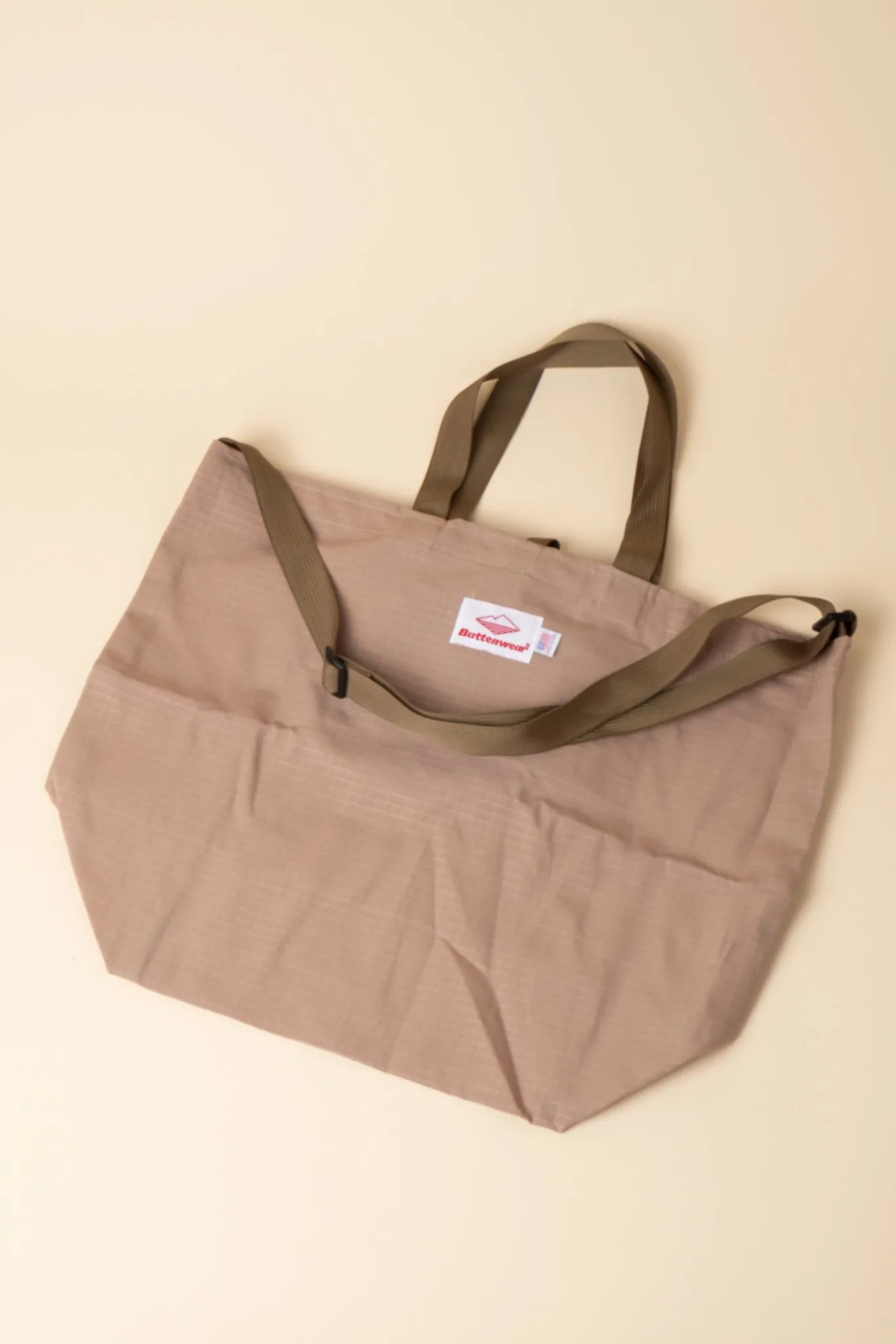 Packable Tote Cotton Ripstop - Khaki