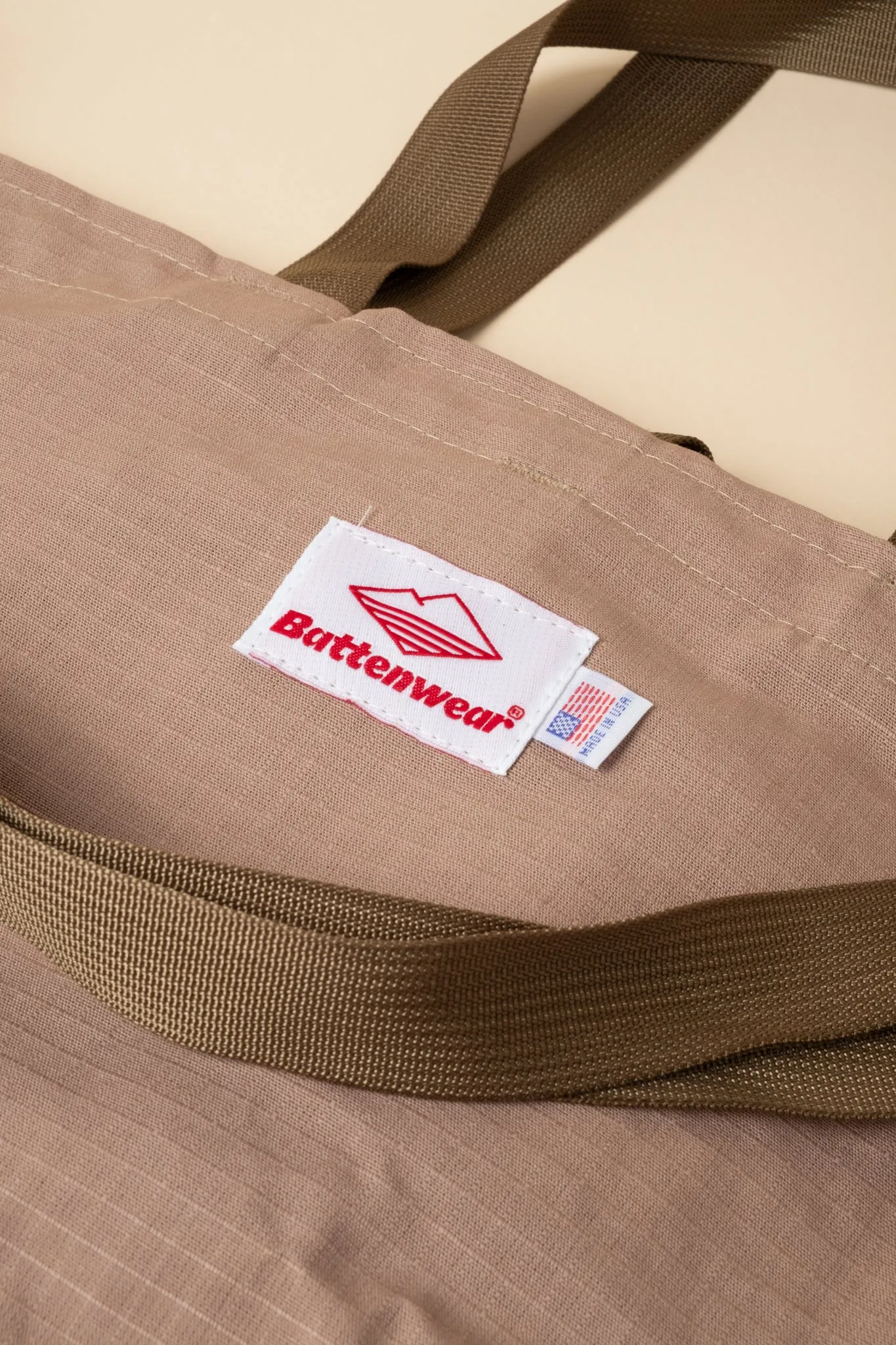 Packable Tote Cotton Ripstop - Khaki