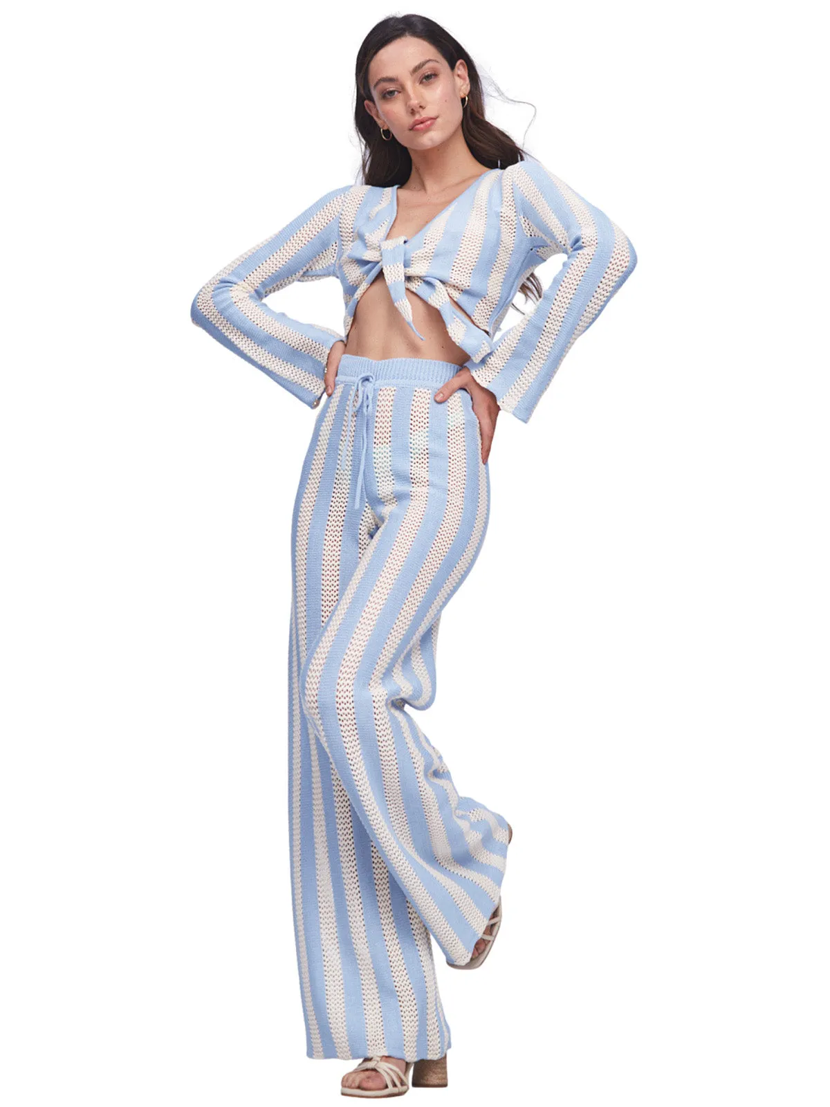 Paloma Blue Knitted Set