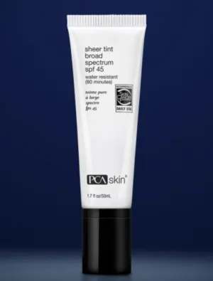 PCA Skin Sheer Tint Broad Spectrum SPF 45