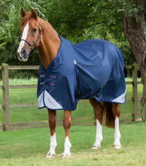 PEI Akoni 0g Original Turnout Rug (Navy, 6'6'')