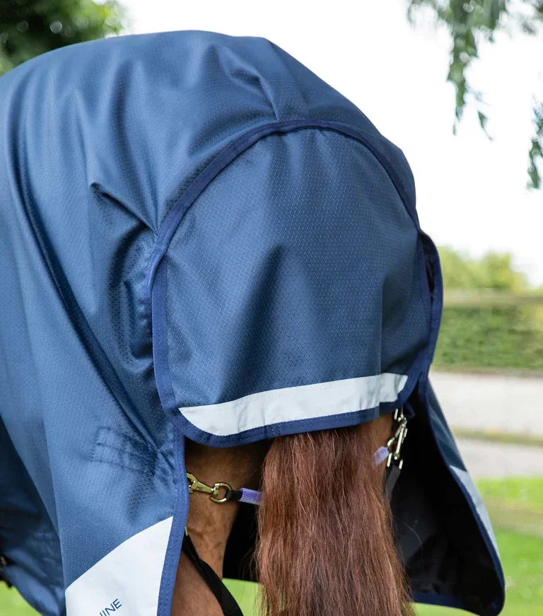PEI Akoni 0g Original Turnout Rug (Navy, 6'6'')