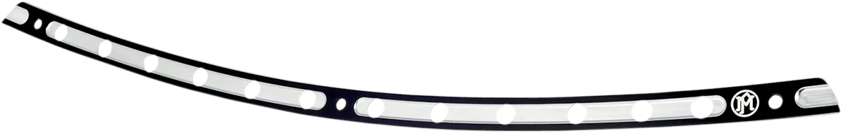 Performance Machine 0209-2016SCA-CH Scallop Windscreen Trim - Chrome