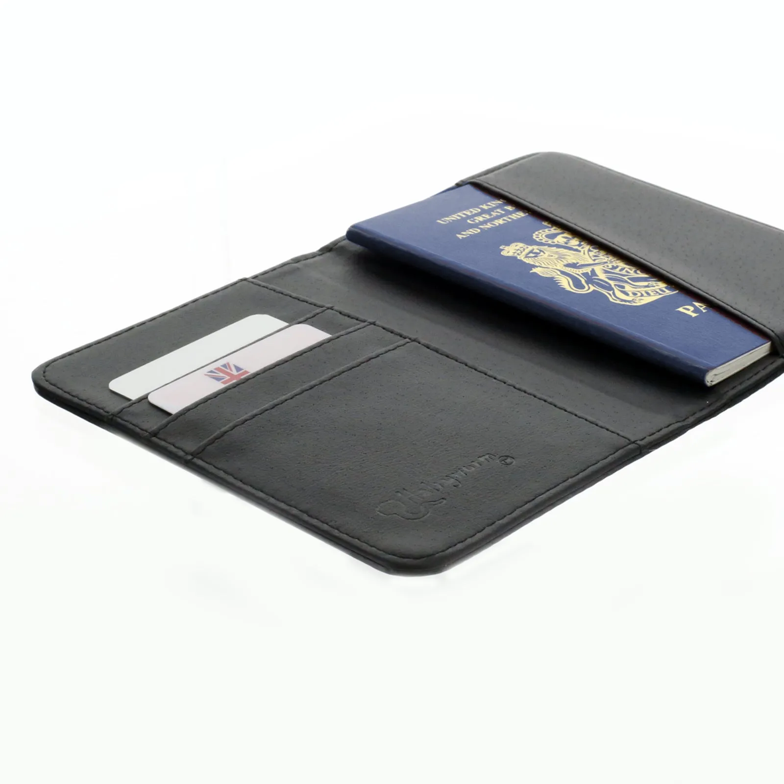 Personalised Passport Case & Tag with Pink World Map & Text - White
