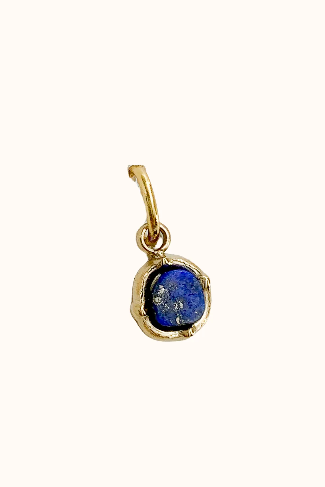 Petite Gemstone Charm (Stainless Steel)