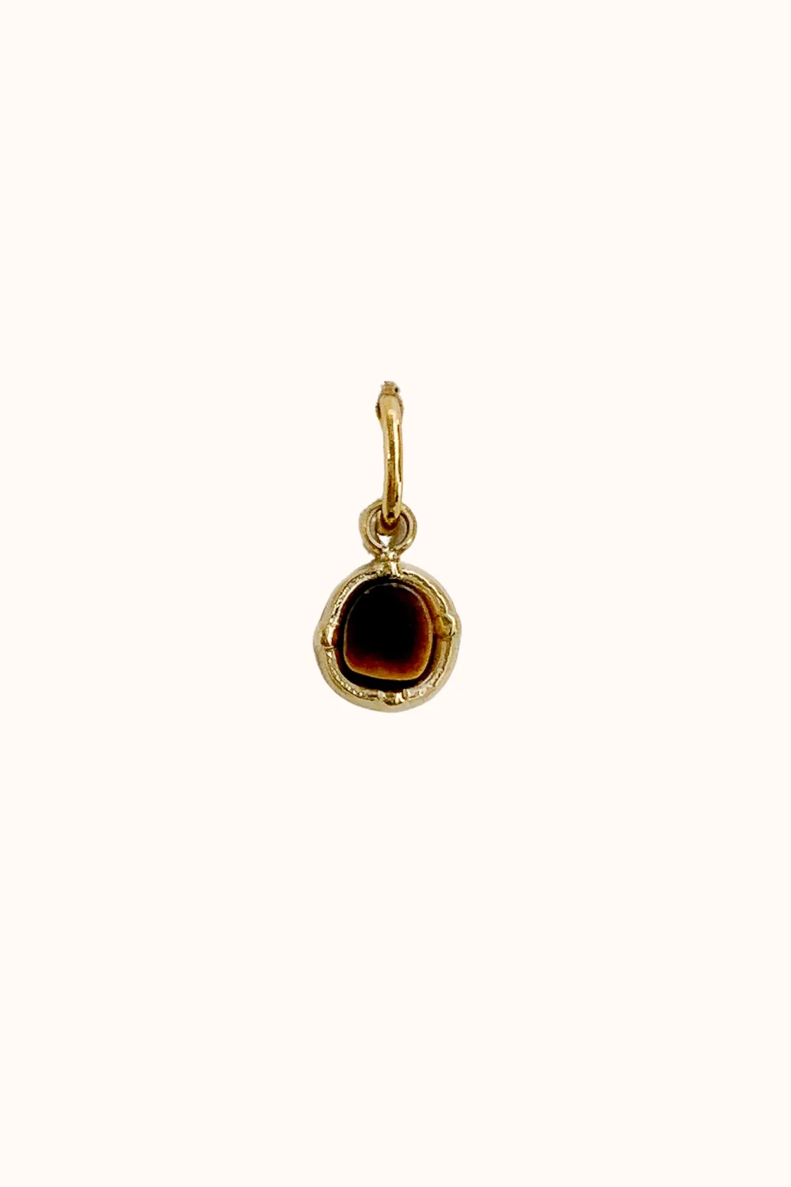 Petite Gemstone Charm (Stainless Steel)