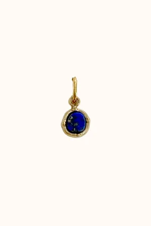 Petite Gemstone Charm (Stainless Steel)