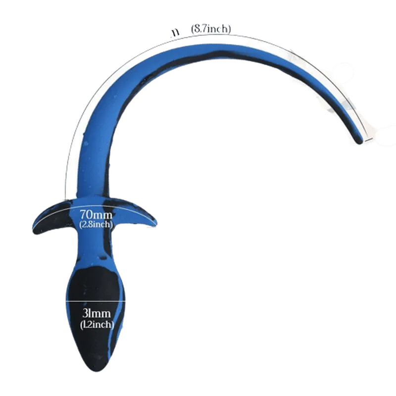 Plug Anal Queue de Chien waterproof