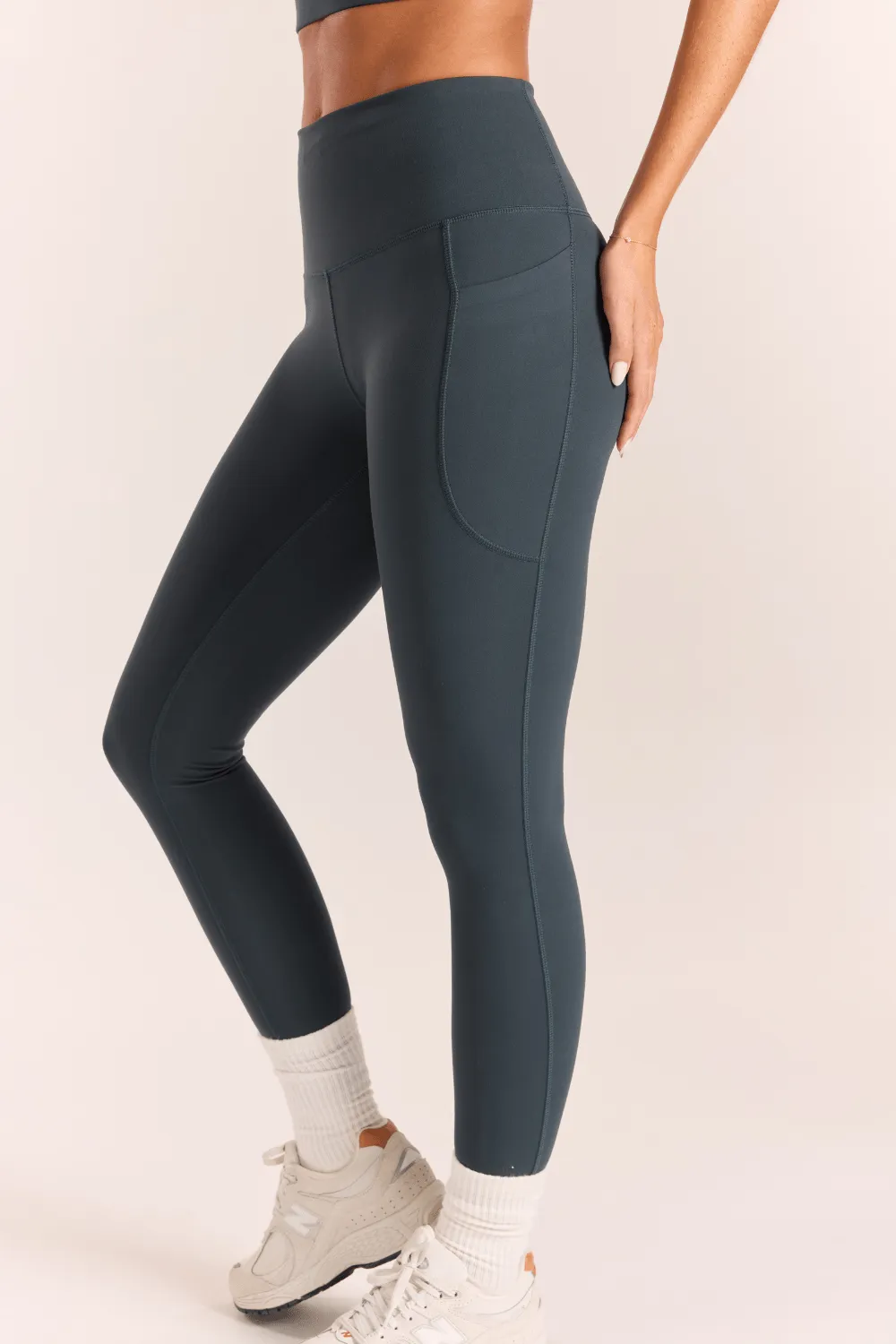 Pocket Legging (Compressive fit) - Teal