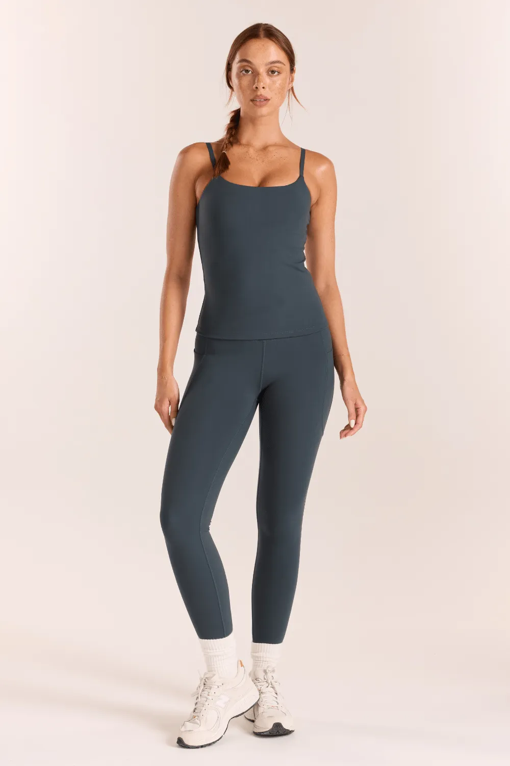 Pocket Legging (Compressive fit) - Teal