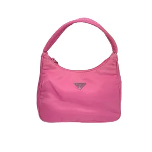 Prada Baby Pink Nylon Shoulder Bag