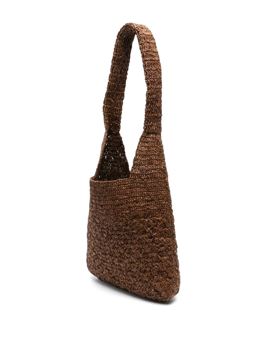 Praia small straw shoulder bag