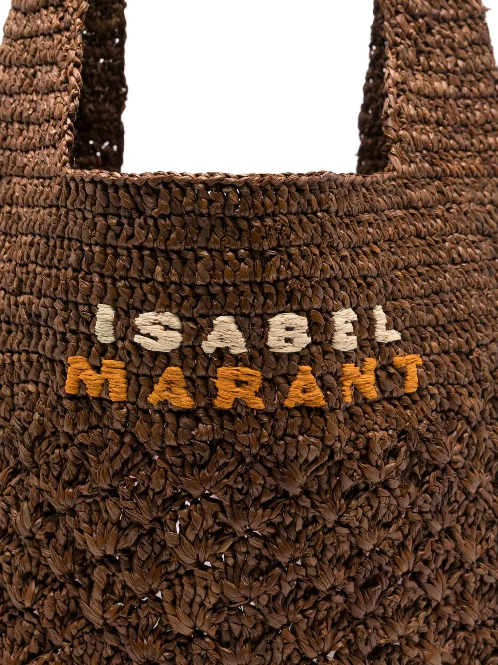 Praia small straw shoulder bag