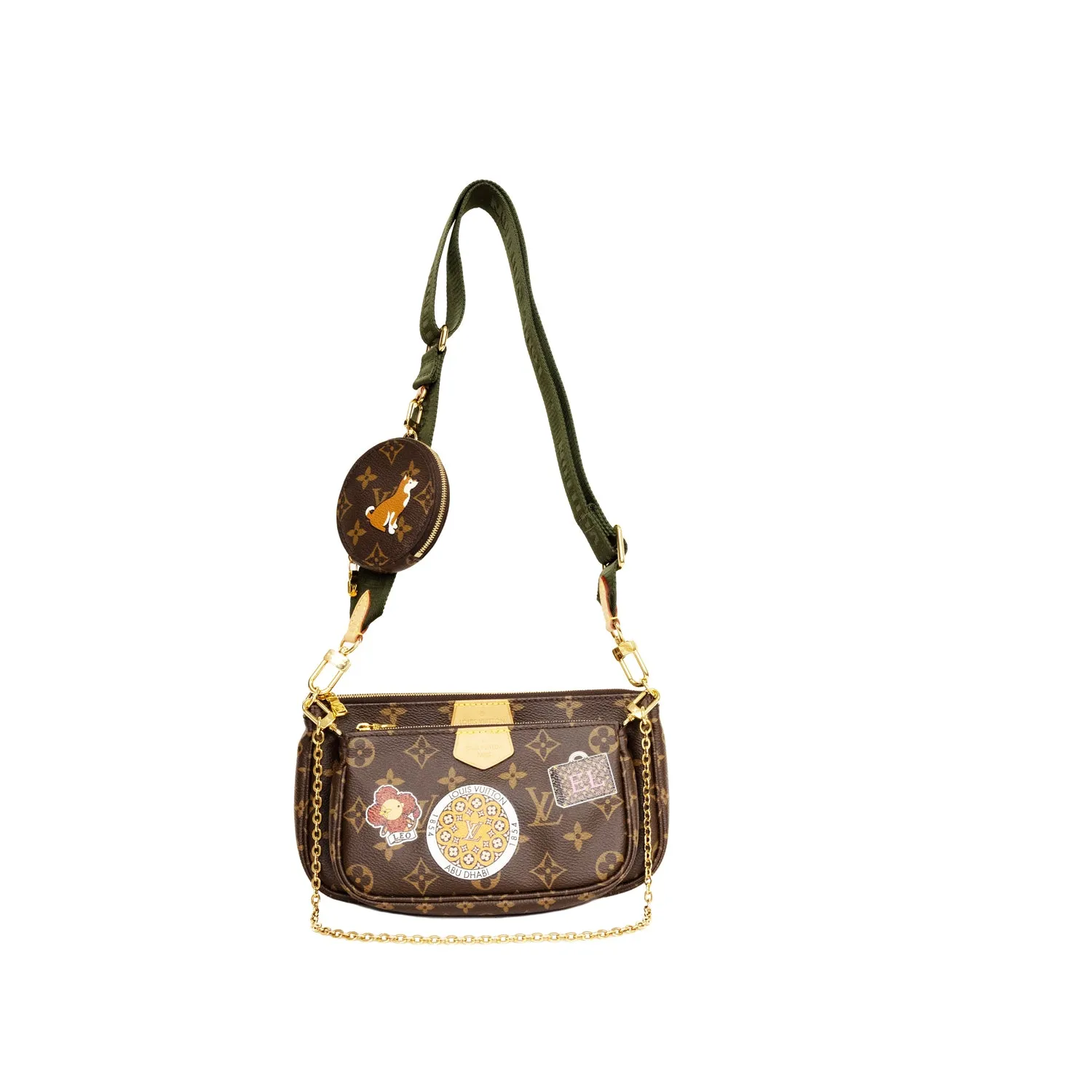 Pre-Owned Louis Vuitton Monogram My World Tour Multi Pochette Accessories