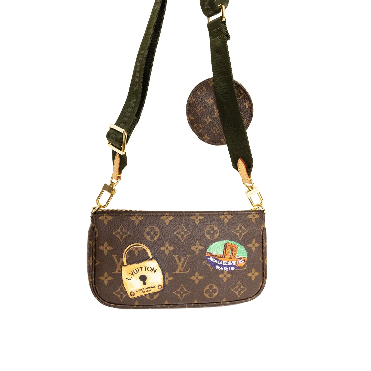 Pre-Owned Louis Vuitton Monogram My World Tour Multi Pochette Accessories