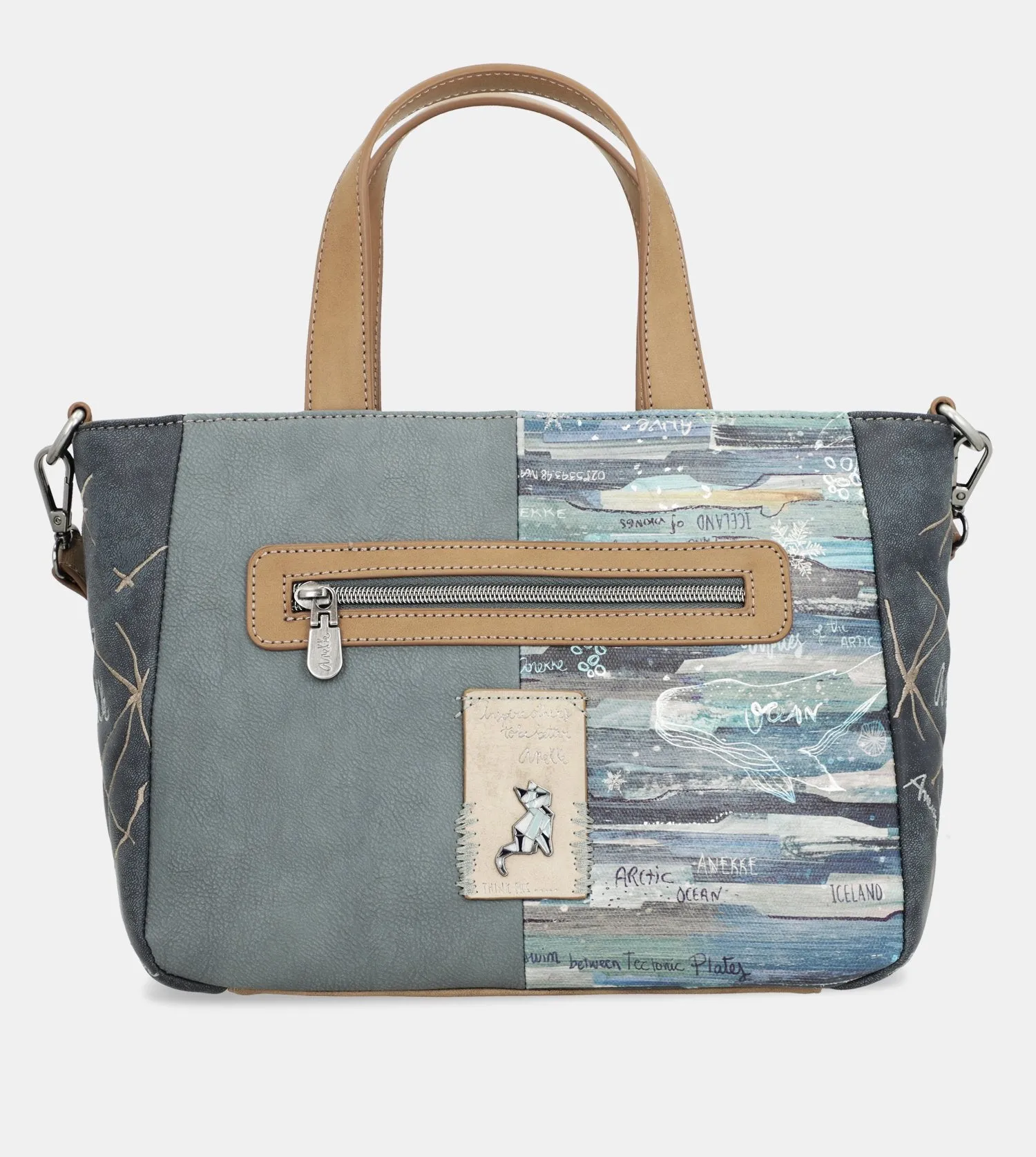 Pretty Iceland handbag with a pocket