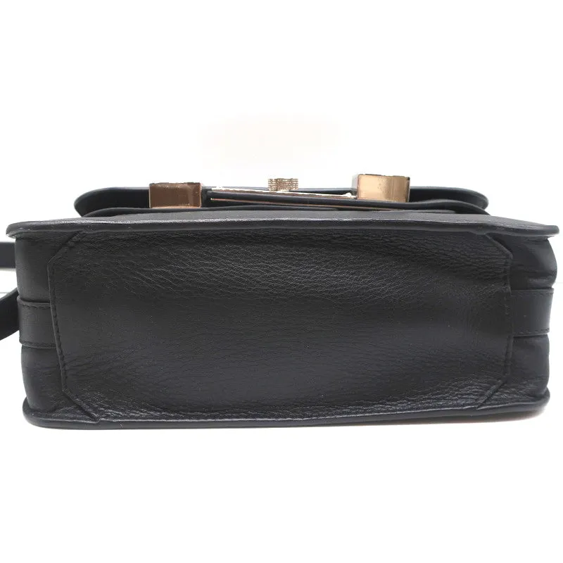 Proenza Schouler PS11 Mini Classic Shoulder Bag Black Smooth Leather Crossbody