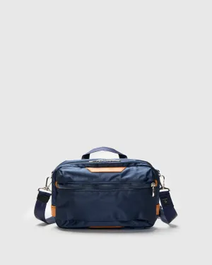 Progress Shoulder Bag in Navy