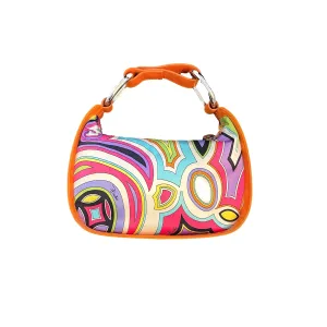 Pucci Orange Print Mini Bag