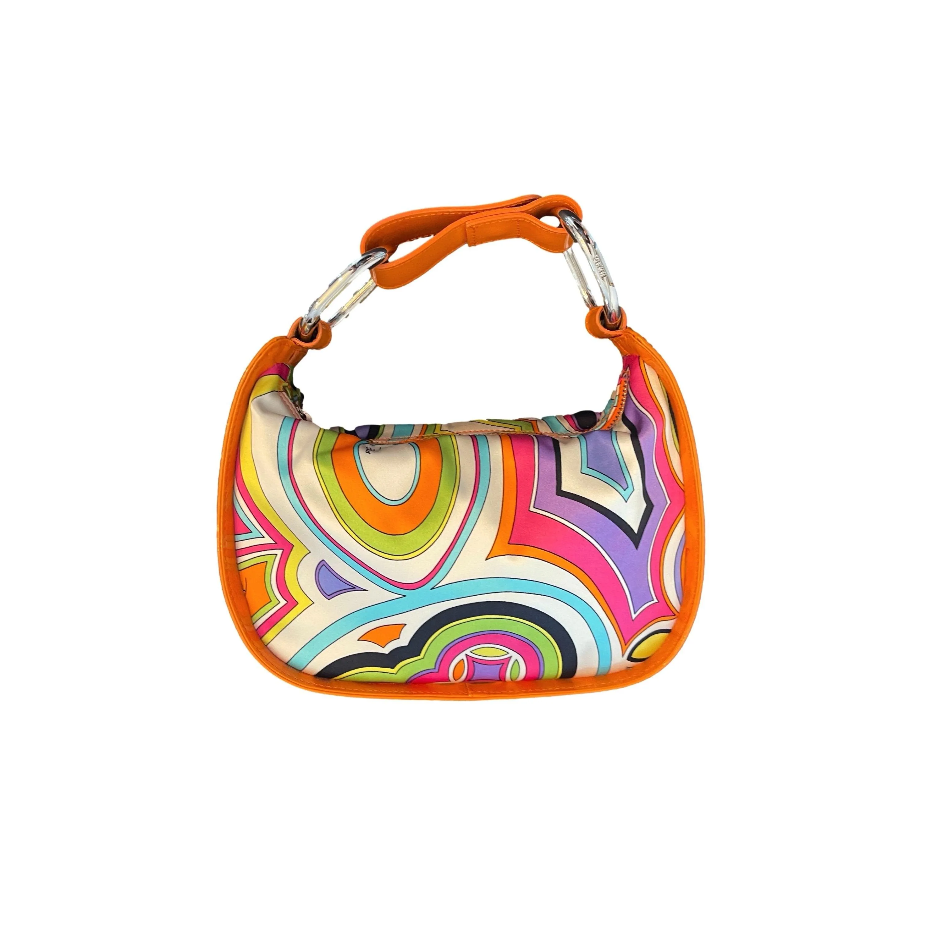 Pucci Orange Print Mini Bag