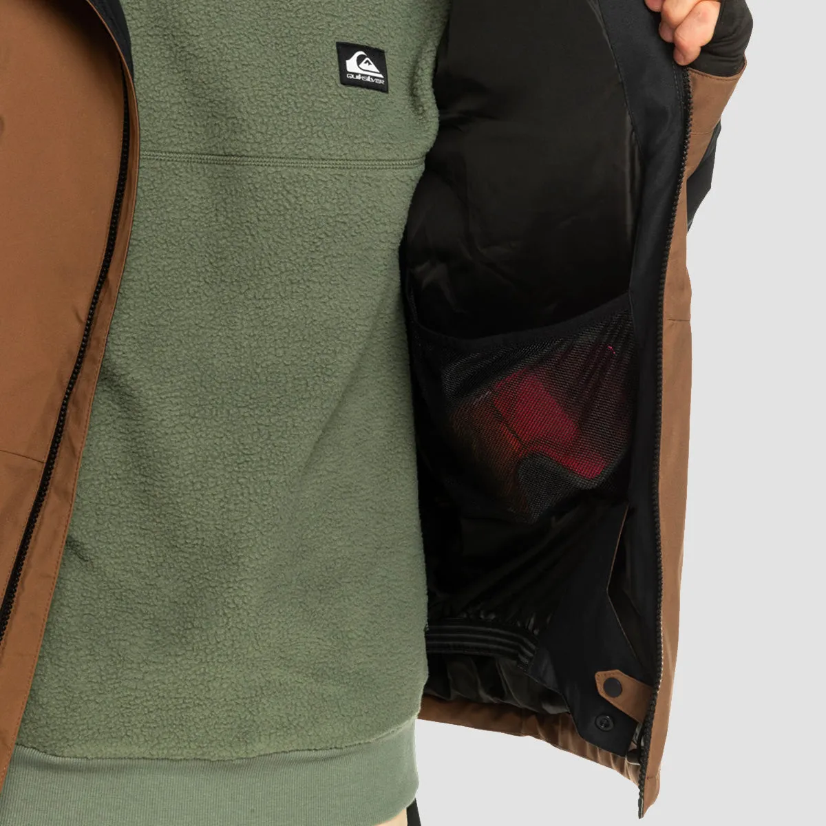 Quiksilver Mission Block 10K Snow Jacket Cub