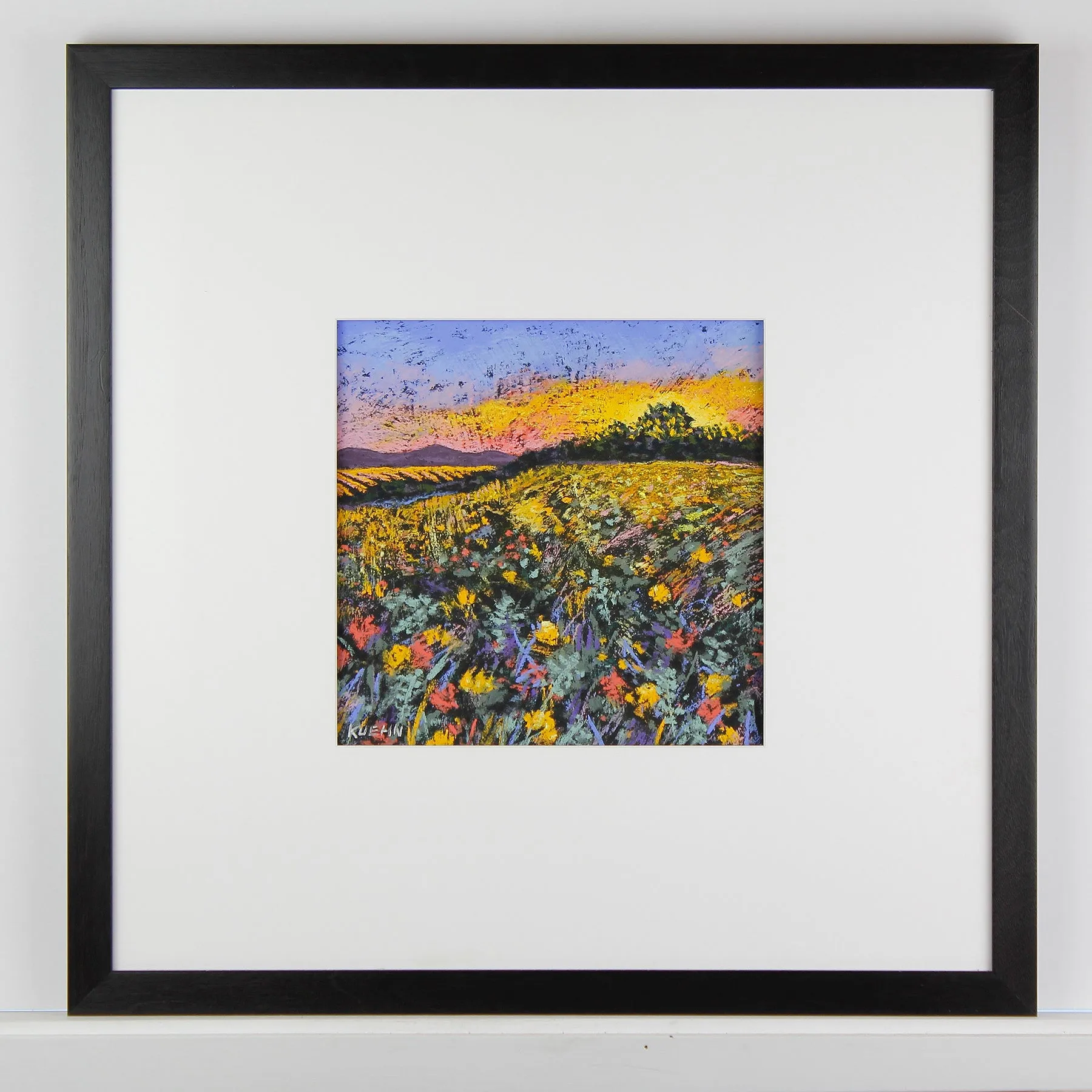 "FARMSCAPE #2" Original Pastel