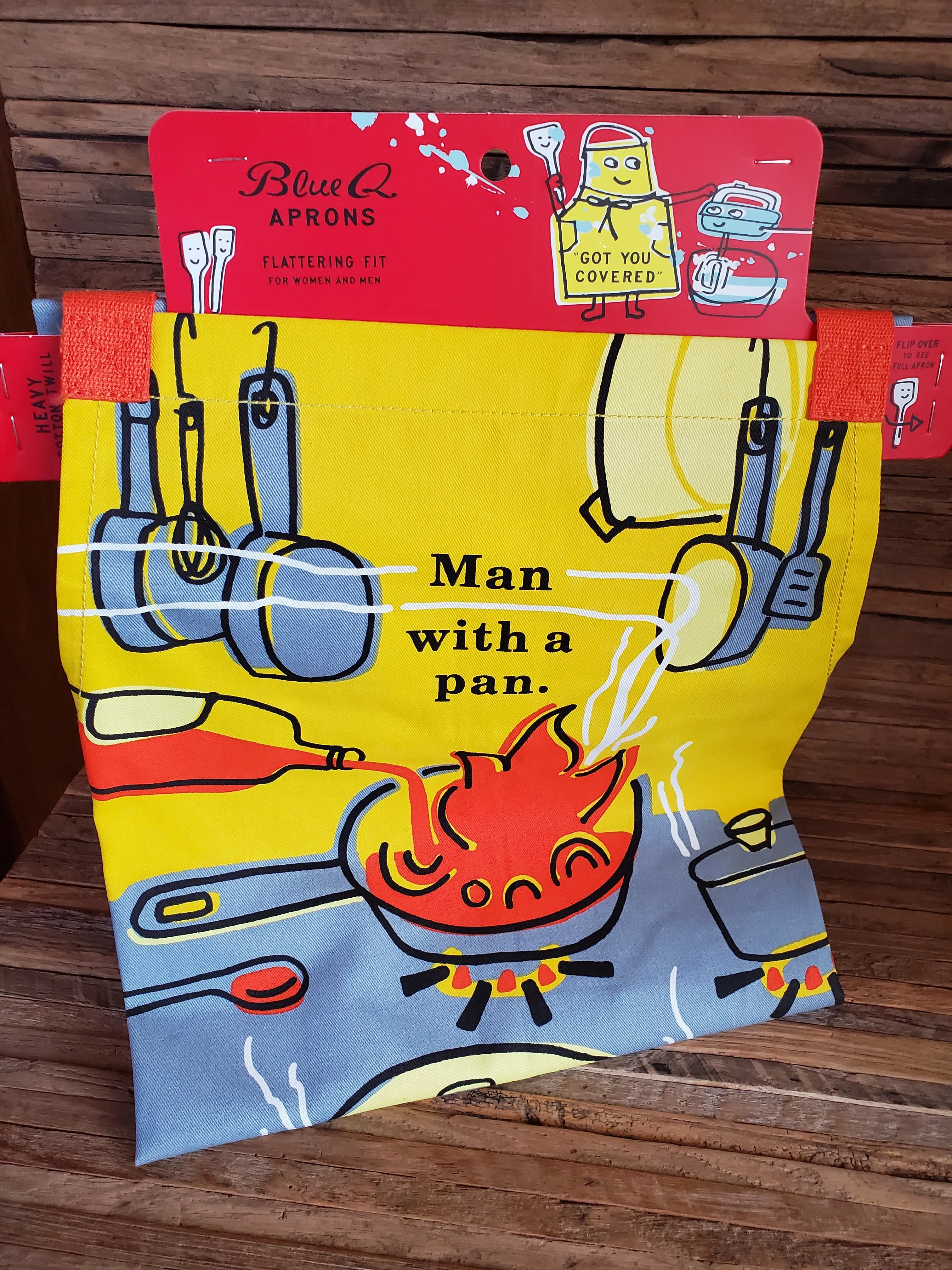 "Man With a Pan" Apron