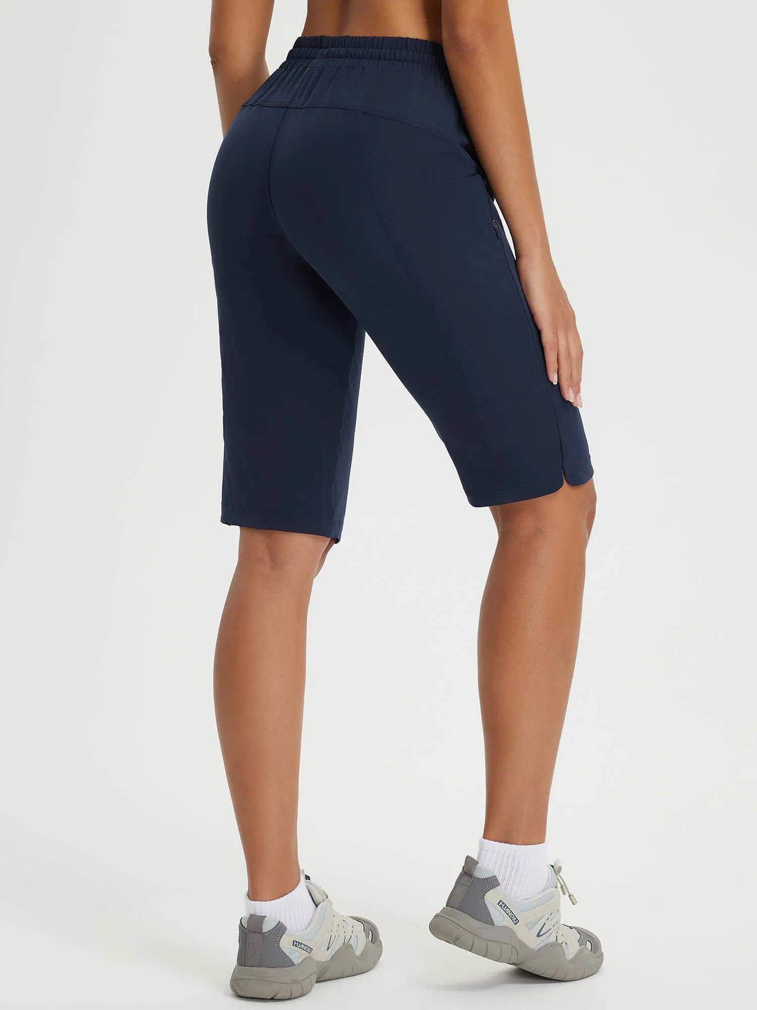 Raindrop Ready 13" Multiple Zipper Pocket Shorts