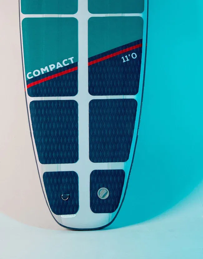Red 11'0" Compact Inflatable Paddle board Package