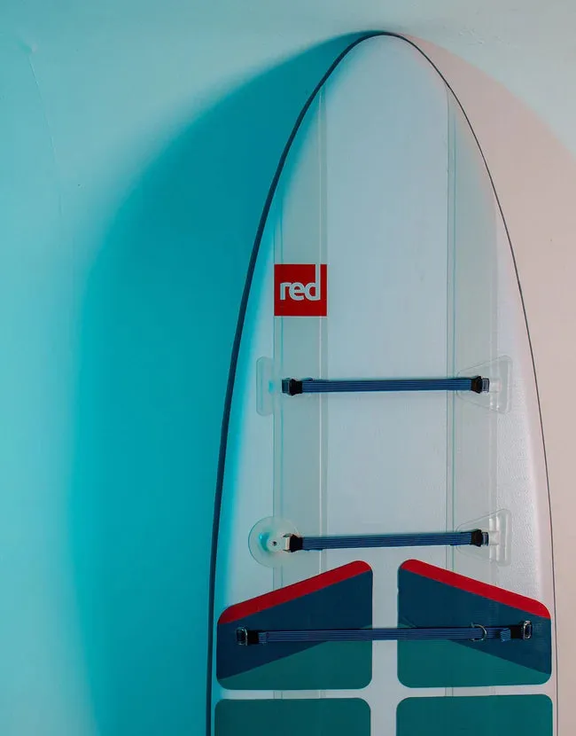 Red 11'0" Compact Inflatable Paddle board Package