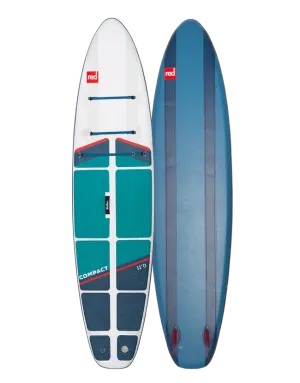 Red 11'0" Compact Inflatable Paddle board Package
