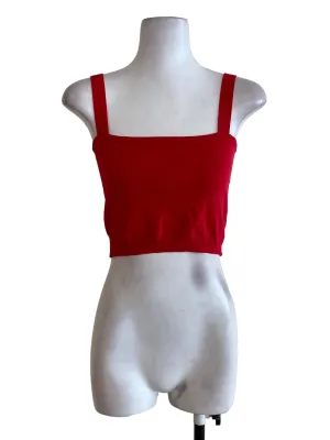 Red Knitted Top