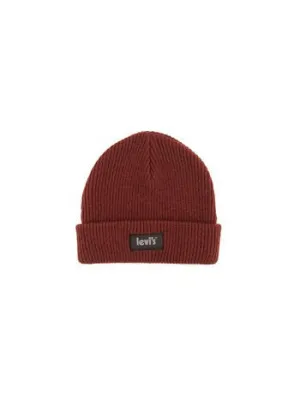 Reflective Poster Beanie Bordeaux