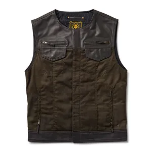 ROLAND SANDS TEMPLE 74 VEST DARK BROWN/RANGER