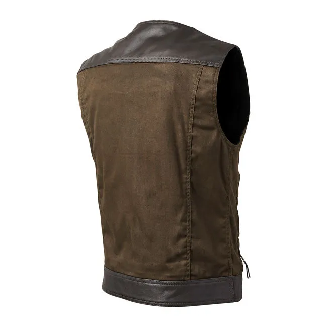 ROLAND SANDS TEMPLE 74 VEST DARK BROWN/RANGER