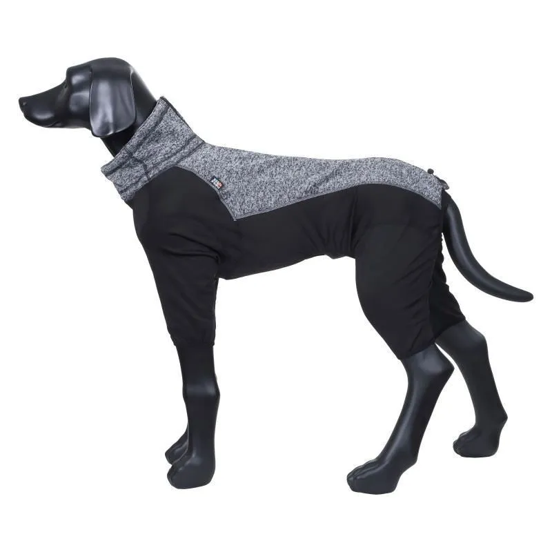 Rukka Pets Subrima Knit Fleece Black Dog Overall