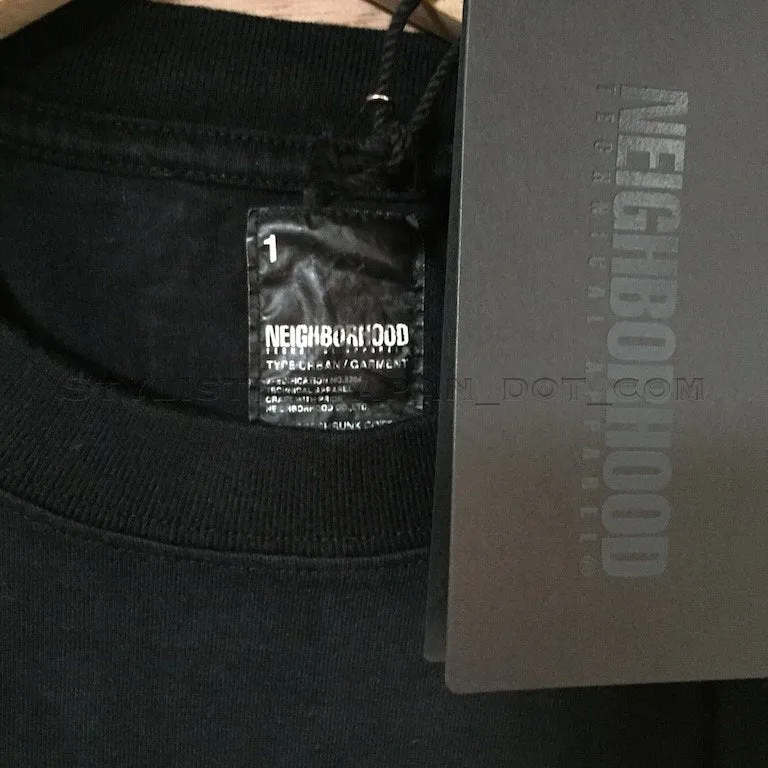 [S] DS!  Neighborhood Hampton Horseshoe Tee S/S Black