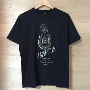 [S] DS!  Neighborhood Hampton Horseshoe Tee S/S Black