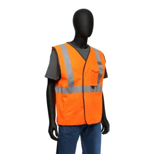 Safety Vest, 47204/47203, Class 2, Lime/Orange