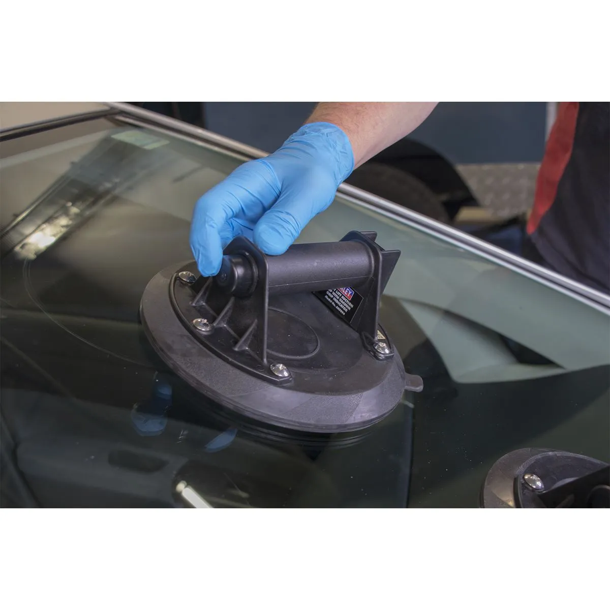 Sealey Heavy Lift Suction Cup with Vacuum Grip Indicator