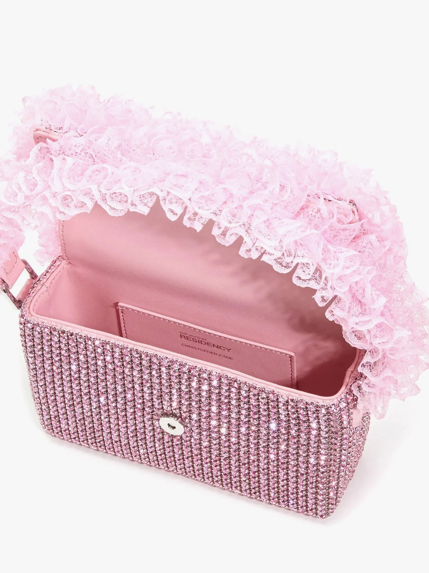 Self Portrait Residency Christopher Kane Residency Handbag With All Over Sequins
