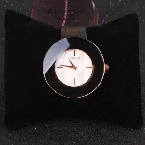 Shining Large Dial Women's Watch